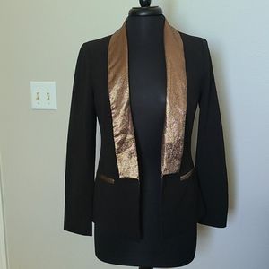 Black and bronze jacket